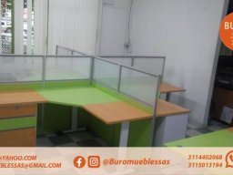 islas de trabajo mobiliario para oficina